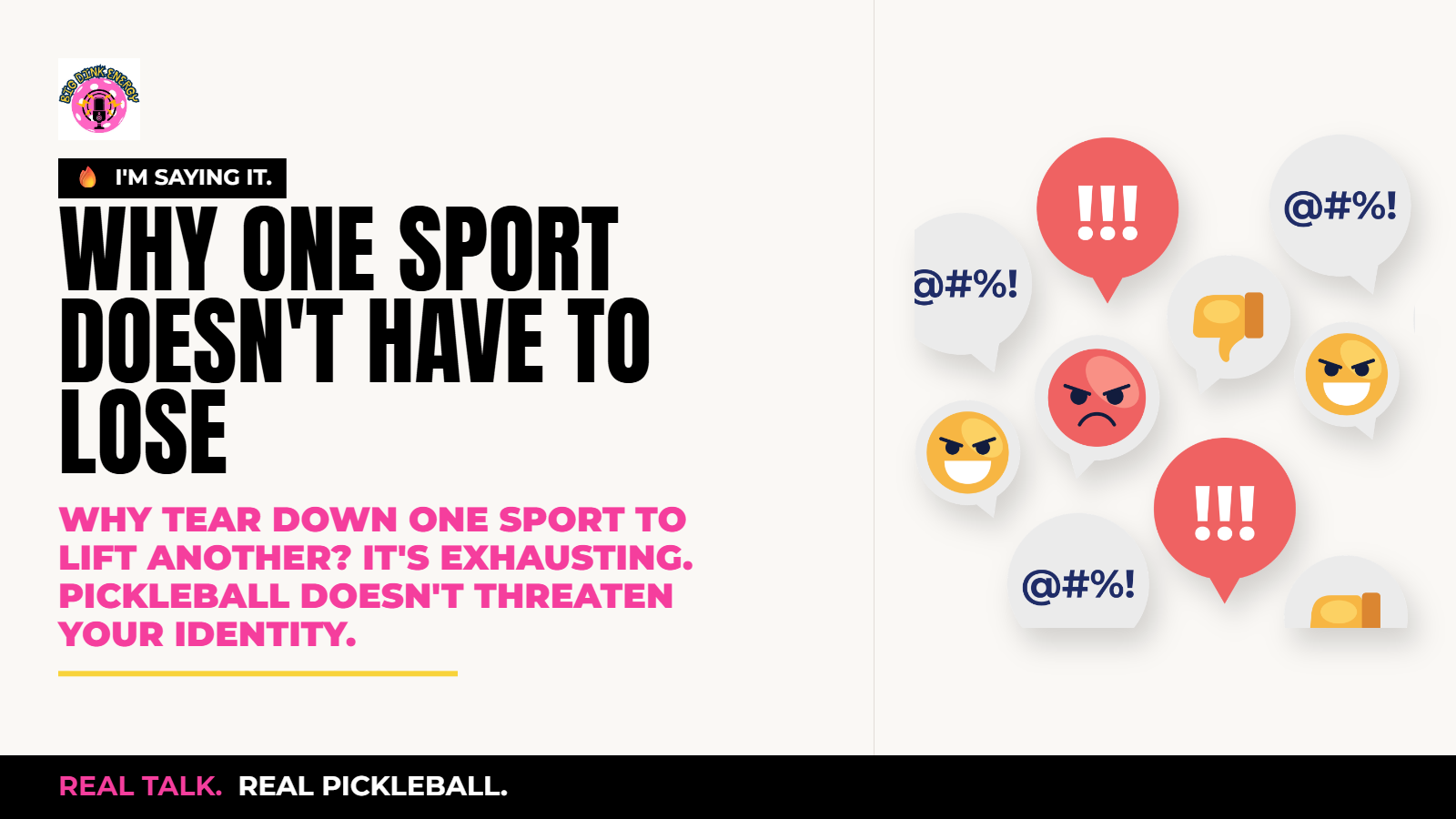 Why One Sport Doesn't Have to Lose