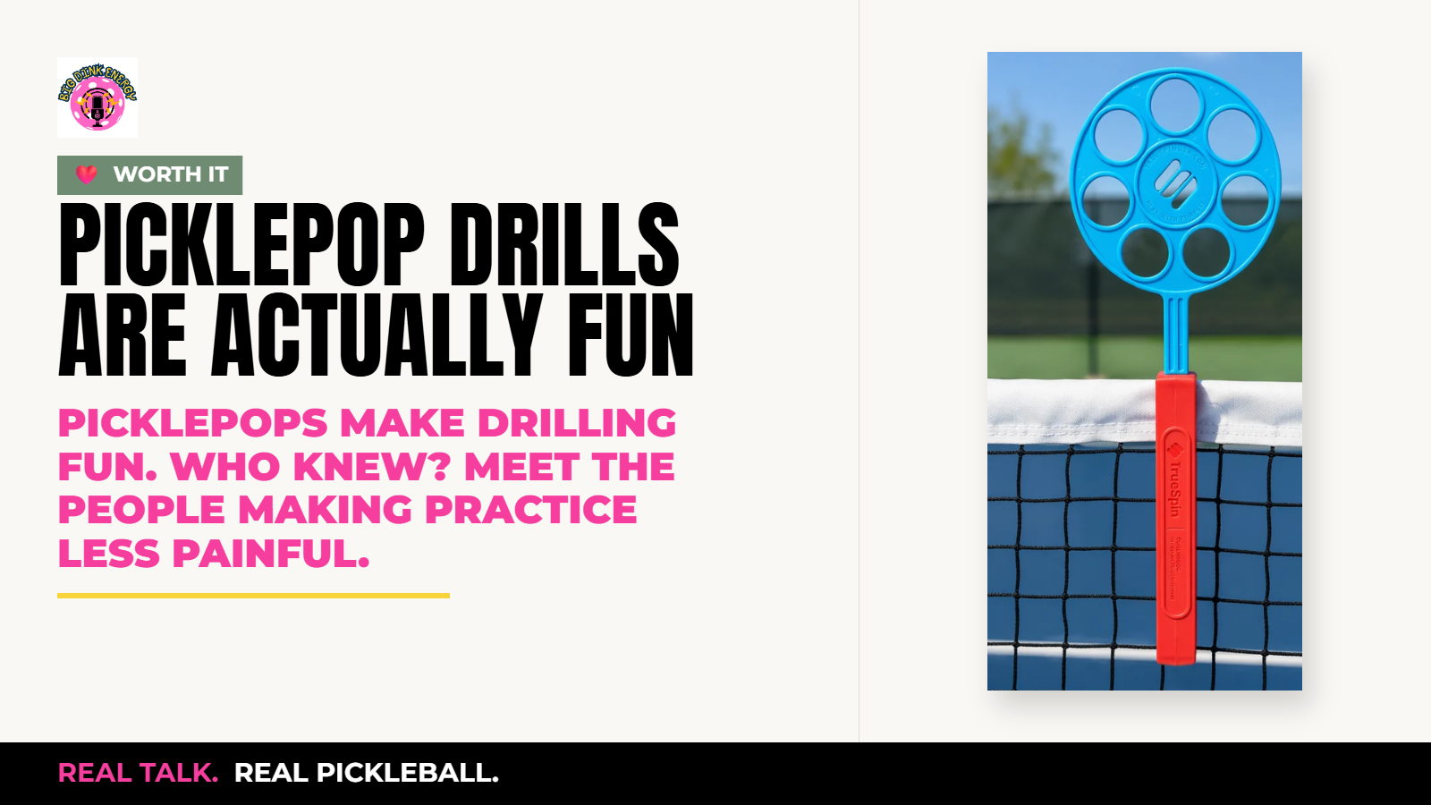 PicklePop Drills Are Actually Fun