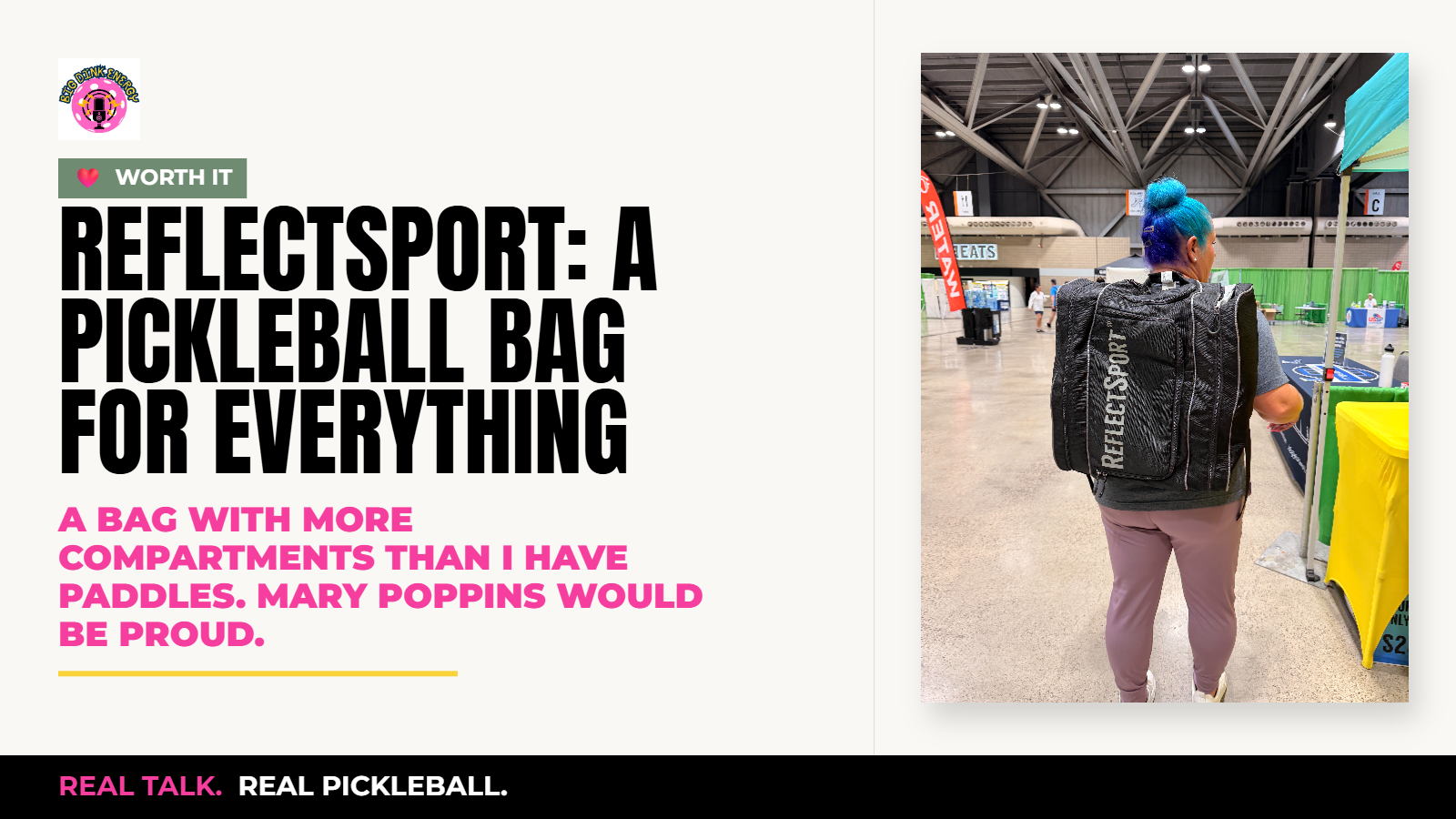 ReflectSport: A Pickleball Bag for Everything