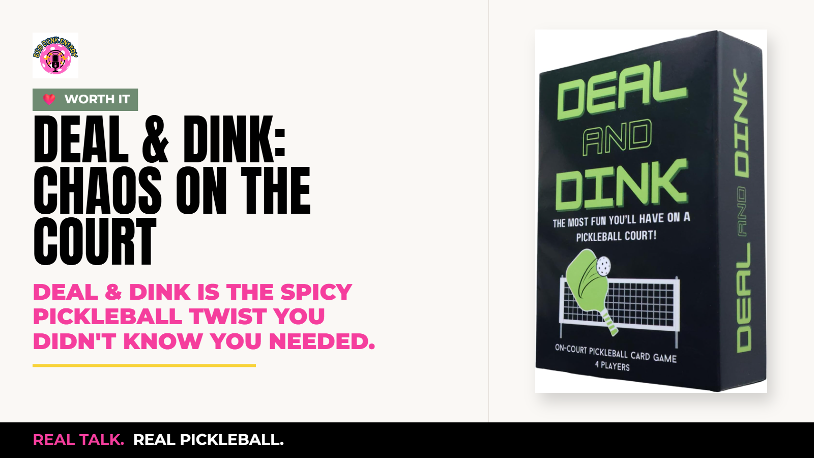 Deal & Dink: Chaos on the Court