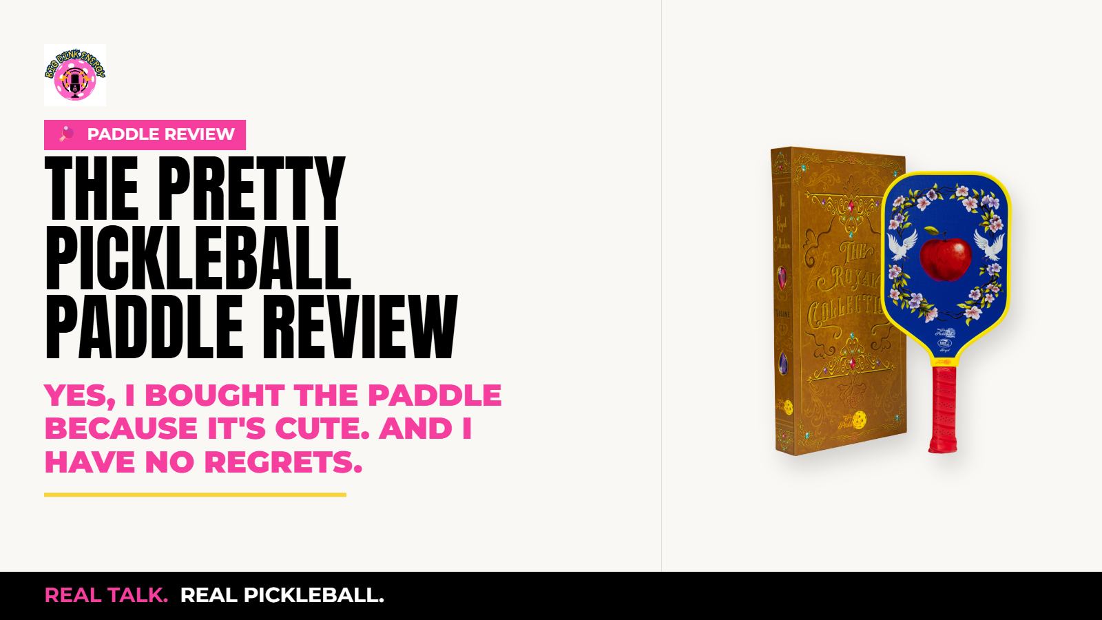 The Pretty Pickleball Paddle Review