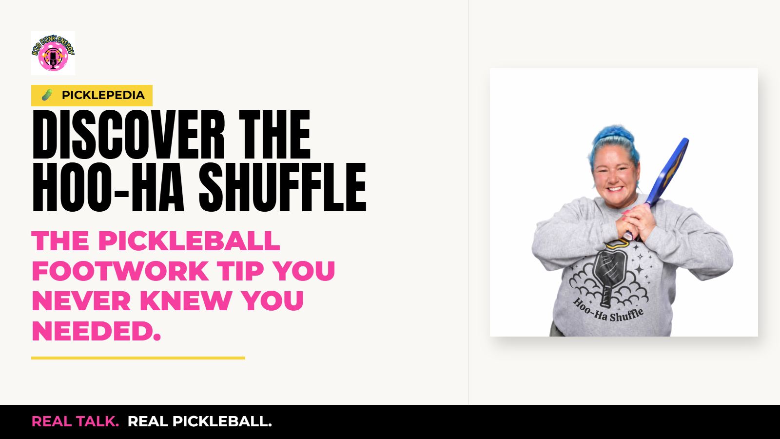 Hoo-Ha Shuffle: Pickleball Footwork